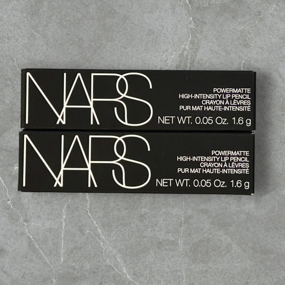 2 NIB NARS Powermatte High-intensity long-lasting lip pencil in Cruella 185
